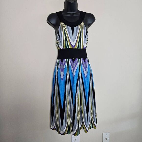 Anthropologie Deletta Pleated Halter Dress - Picture 1 of 7